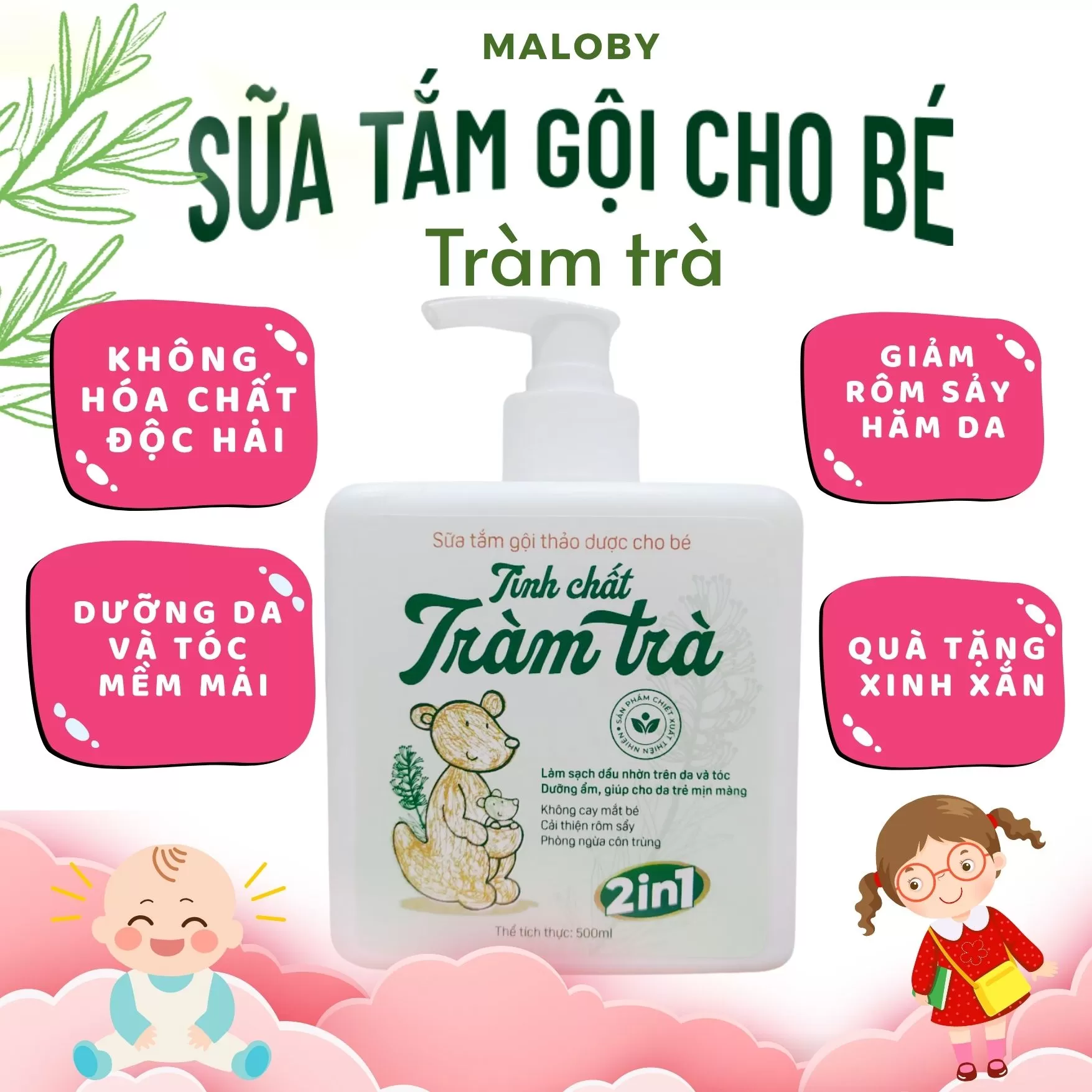 Giảm rôm sảy hăm da