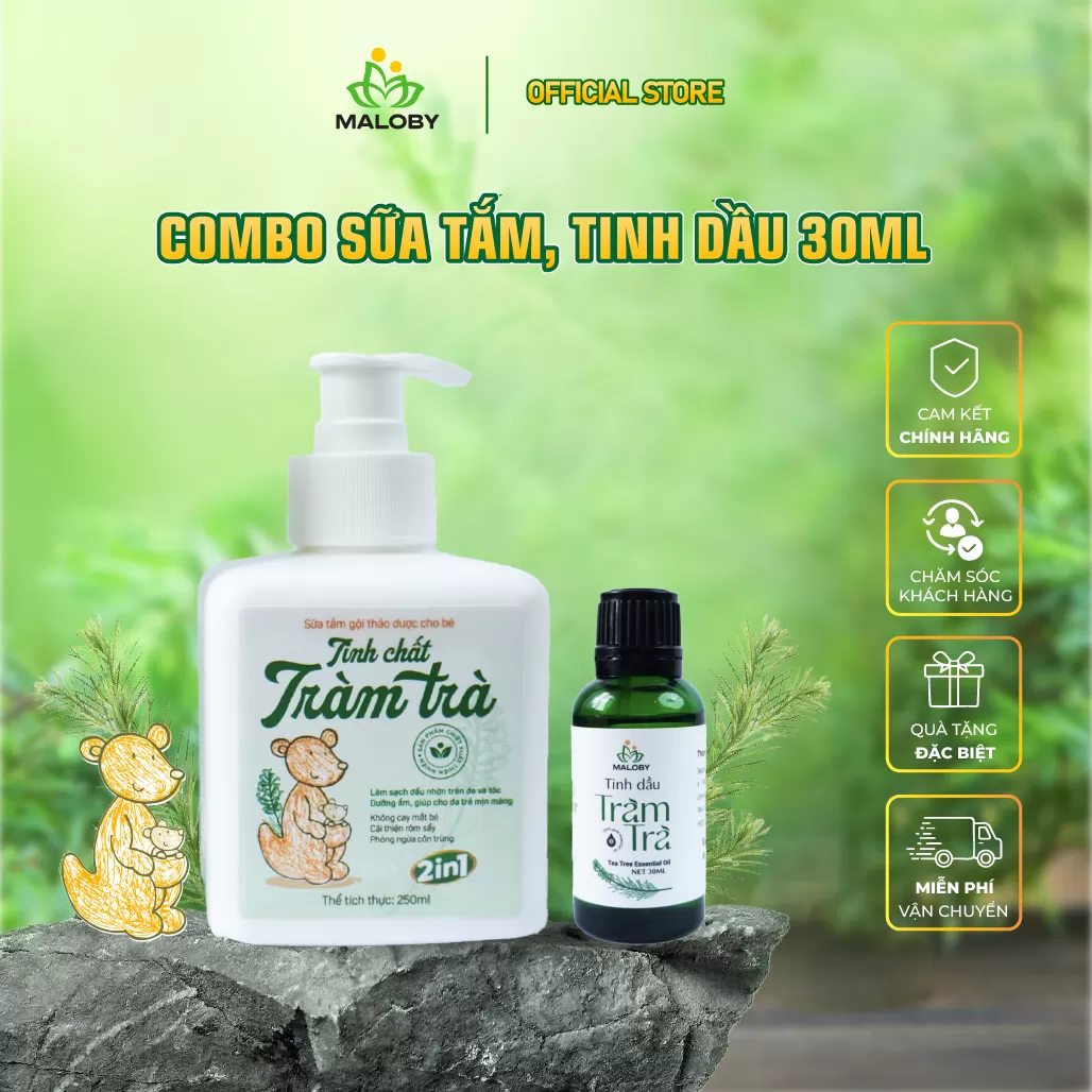Combo chăm sóc bé yêu Maloby
