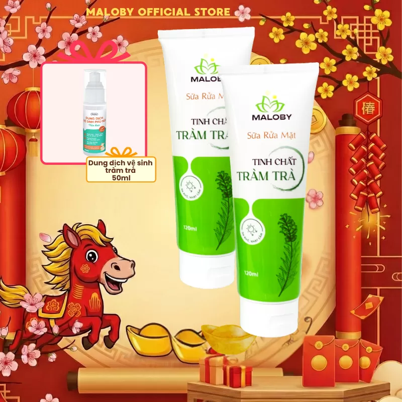 Sữa Rửa Mặt Tràm Trà Maloby