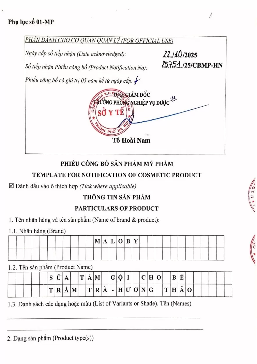 Sữa tắm gội cho bé (1)