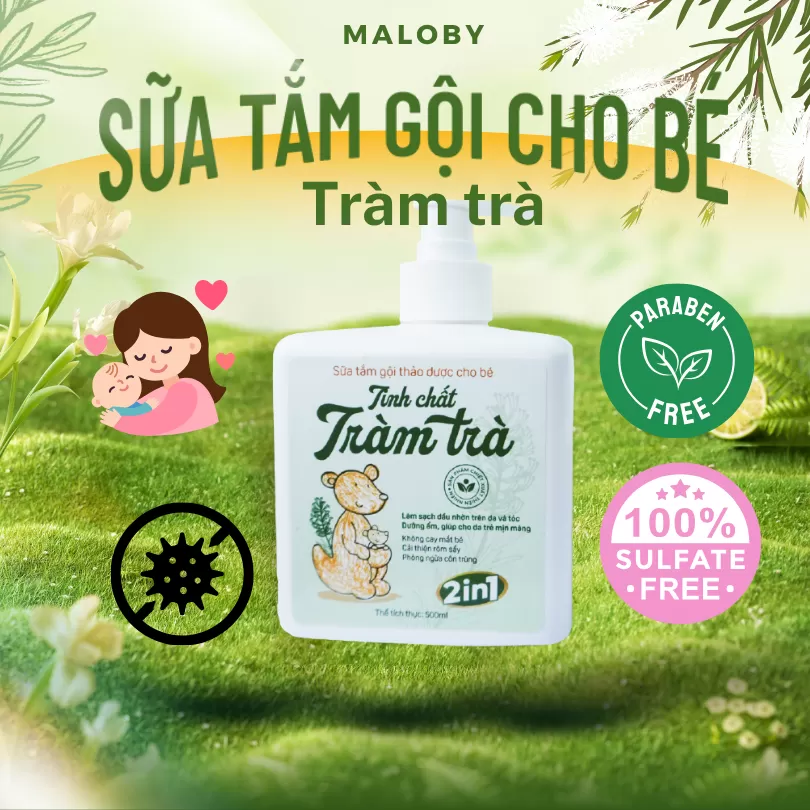 Sữa tắm gội cho bé