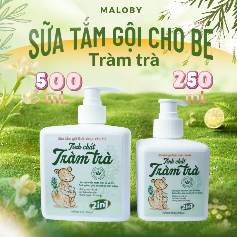 Sữa tắm gội cho bé